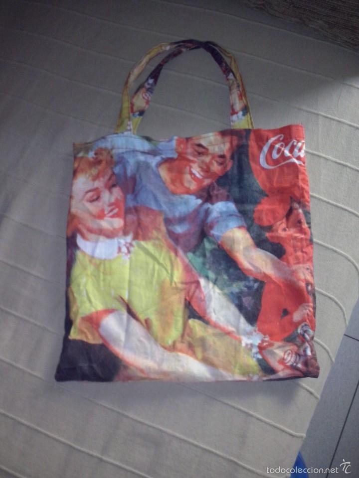 Sammeln von Coca-Cola und Pepsi: bolsa en tela coca cola