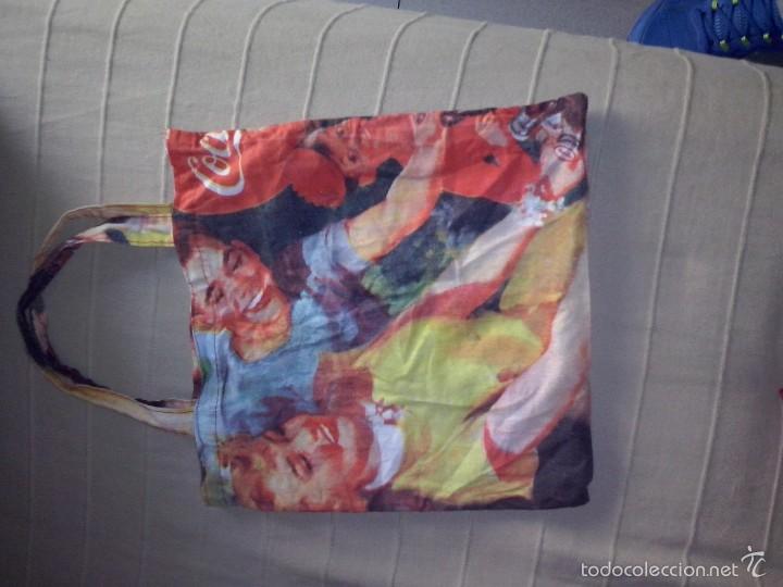 Coleccionismo de Coca-Cola y Pepsi: bolsa en tela coca cola - Foto 2