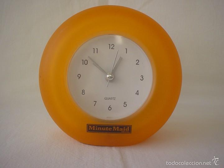 Sammeln von Coca-Cola und Pepsi: RELOJ DESPERTADOR QUARTZ PUBLICIDAD MINUTE MAID -  (COCA COLA)