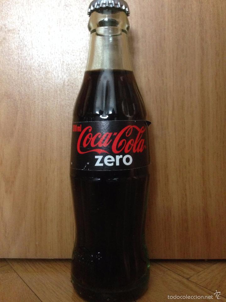 Coleccionismo de Coca-Cola y Pepsi: ANTIGUA BOTELLA COCA COLA ZERO 200 ML. SIN ABRIR - Foto 1