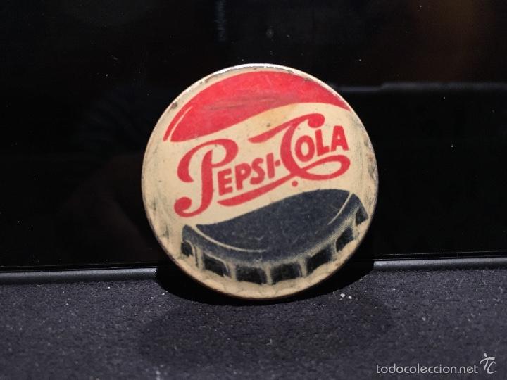 Sammeln von Coca-Cola und Pepsi: CHAPA PUBLICIDAD PEPSICOLA A&Ntilde;OS 60