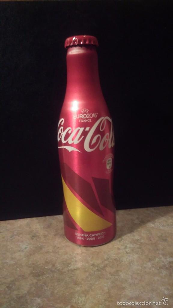 Sammeln von Coca-Cola und Pepsi: Botella llena de cocacola 250 ml Espa&ntilde;a campeona