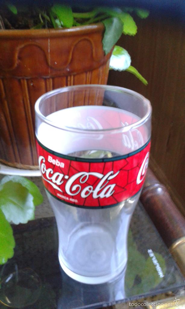 Coleccionismo de Coca-Cola y Pepsi: DOS VASOS  DE CRISTAL COCA COLA - Foto 1