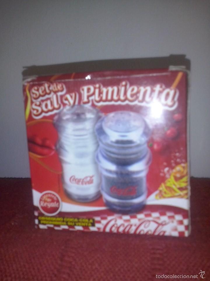 Coleccionismo de Coca-Cola y Pepsi: coca cola set sal y pimienta - Foto 1