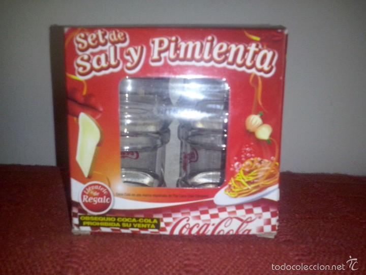 Coleccionismo de Coca-Cola y Pepsi: coca cola set sal y pimienta - Foto 2