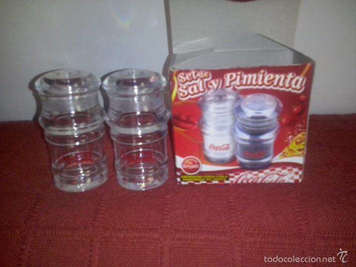 Coleccionismo de Coca-Cola y Pepsi: coca cola set sal y pimienta - Foto 3