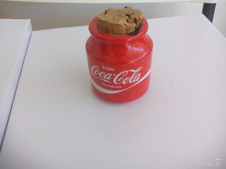 Collectionnisme de Coca-Cola et Pepsi: Bote o tarro de cristal publicidad de Coca-Cola. Cocacola