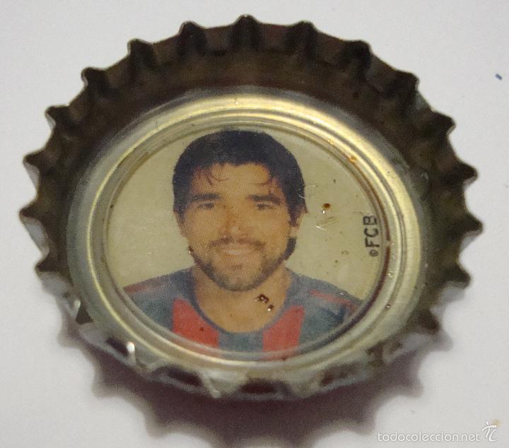 Coleccionismo de Coca-Cola y Pepsi: (TC-1) CHAPA TAPON CORONA COCA COLA TEMA FUTBOL F.C. BARCELONA