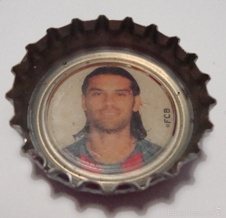 Coleccionismo de Coca-Cola y Pepsi: (TC-1) CHAPA TAPON CORONA COCA COLA TEMA FUTBOL F.C. BARCELONA