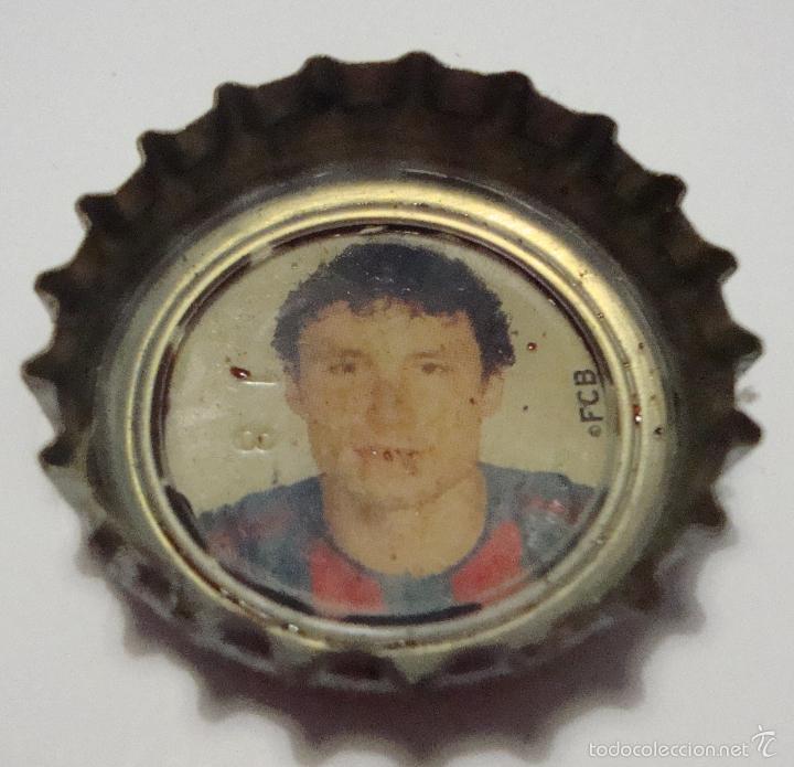 Coleccionismo de Coca-Cola y Pepsi: (TC-1) CHAPA TAPON CORONA COCA COLA TEMA FUTBOL F.C. BARCELONA