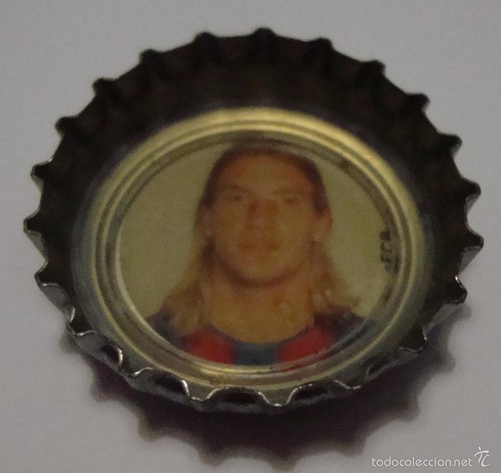 Coleccionismo de Coca-Cola y Pepsi: (TC-1) CHAPA TAPON CORONA COCA COLA TEMA FUTBOL F.C. BARCELONA
