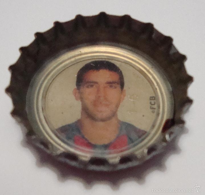 Coleccionismo de Coca-Cola y Pepsi: (TC-1) CHAPA TAPON CORONA COCA COLA TEMA FUTBOL F.C. BARCELONA