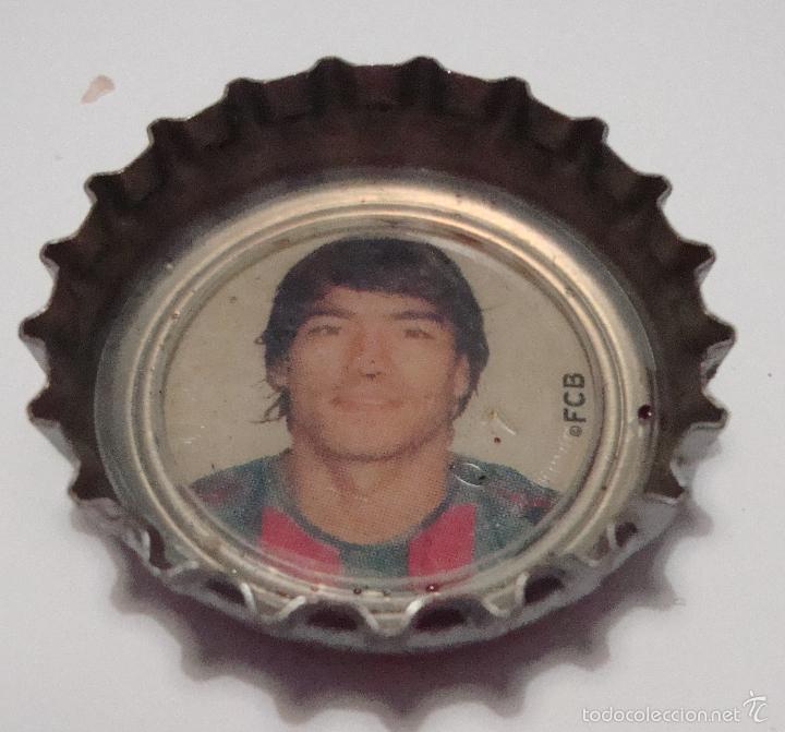 Coleccionismo de Coca-Cola y Pepsi: (TC-1) CHAPA TAPON CORONA COCA COLA TEMA FUTBOL F.C. BARCELONA