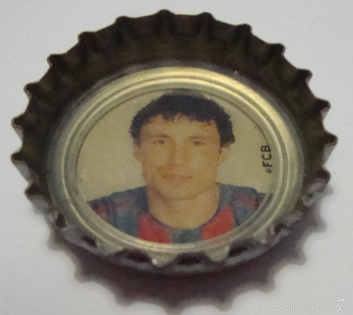 Coleccionismo de Coca-Cola y Pepsi: (TC-1) CHAPA TAPON CORONA COCA COLA TEMA FUTBOL F.C. BARCELONA