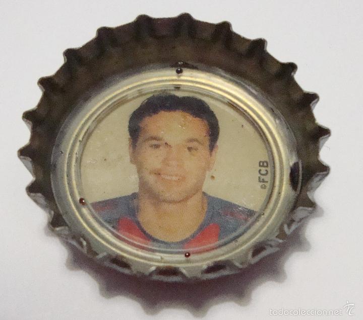 Coleccionismo de Coca-Cola y Pepsi: (TC-1) CHAPA TAPON CORONA COCA COLA TEMA FUTBOL F.C. BARCELONA