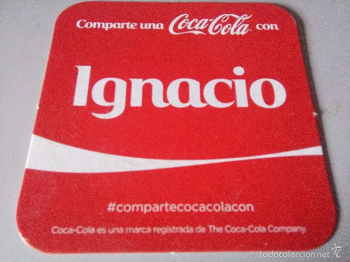 Collectionnisme de Coca-Cola et Pepsi: POSAVASOS COCA COLA IGNACIO