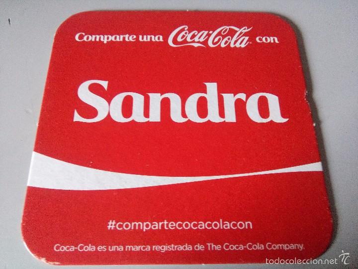 Collectionnisme de Coca-Cola et Pepsi: POSAVASOS COCA COLA SANDRA
