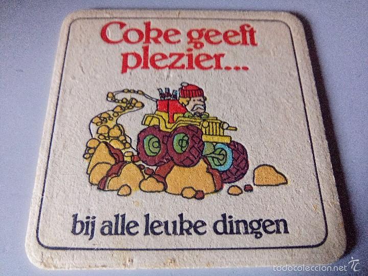 Coleccionismo de Coca-Cola y Pepsi: POSAVASOS COCA COLA HOLANDA - Foto 2