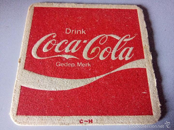 Coleccionismo de Coca-Cola y Pepsi: POSAVASOS COCA COLA HOLANDA - Foto 1