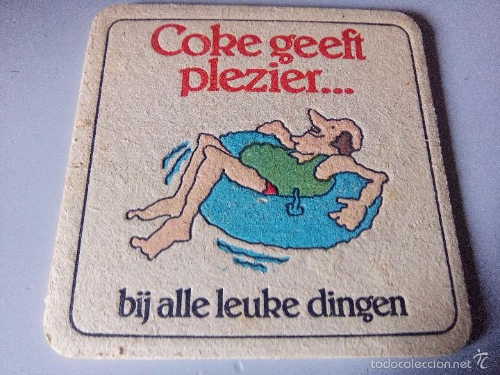 Coleccionismo de Coca-Cola y Pepsi: POSAVASOS COCA COLA HOLANDA - Foto 2