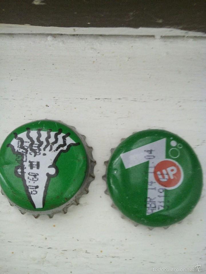 Collecting of Coca-Cola and Pepsi: chapa sevenup seven up 7up