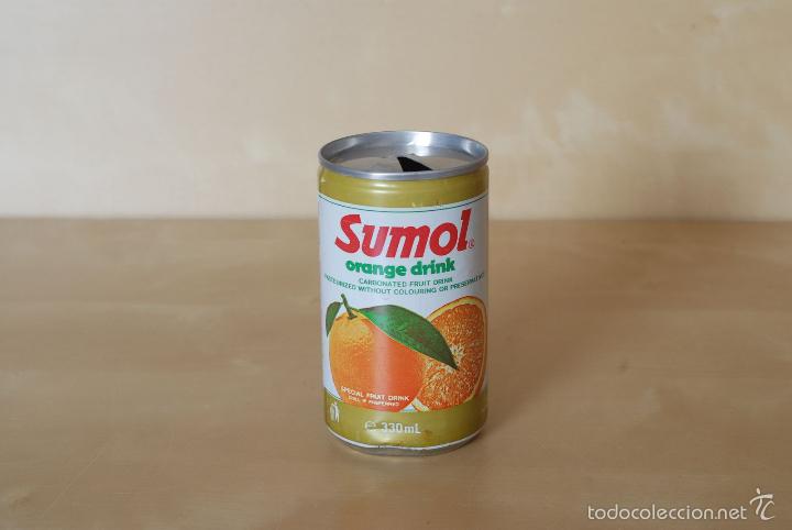 Coleccionismo de Coca-Cola y Pepsi: Lata de Sumol. Naranja. - Foto 1