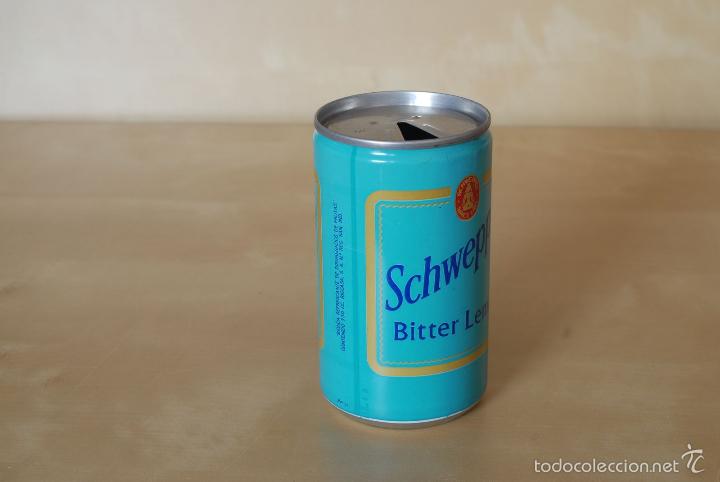 Coleccionismo de Coca-Cola y Pepsi: Lata de Schweppes. Bitter Lemon. - Foto 2