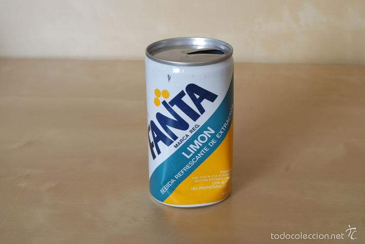 Coleccionismo de Coca-Cola y Pepsi: Lata de Fanta Lim&oacute;n. - Foto 1