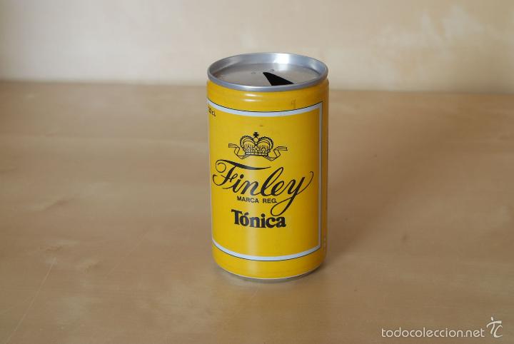 Coleccionismo de Coca-Cola y Pepsi: Lata deT&oacute;nica Finley. - Foto 1