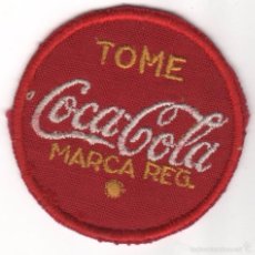 Collezionismo di Coca-Cola e Pepsi: ANTIGUO PARCHE COCA COLA. AÑOS 50. ESTÁ HECHA EN TELA