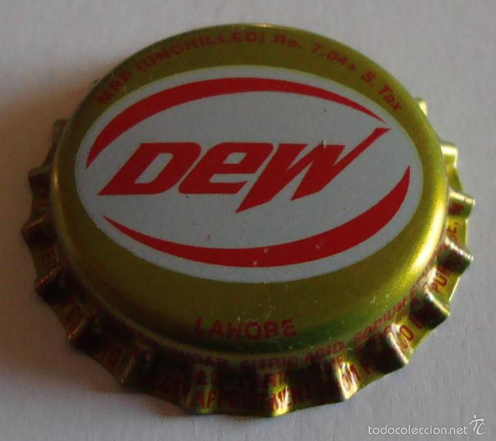 Coleccionismo de Coca-Cola y Pepsi: (ALB-TC-2) CHAPA NUEVA DEW - Foto 1