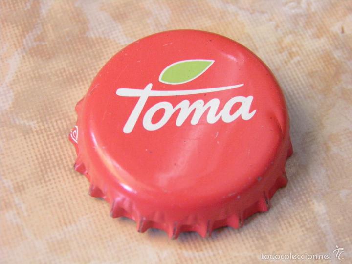 Collezionismo di Coca-Cola e Pepsi: BOTTLE CAP CHAPA REFRESCO TOMA. REP. CHECA. (27) RARA. ----LOTE N. 2444----CARMANJO