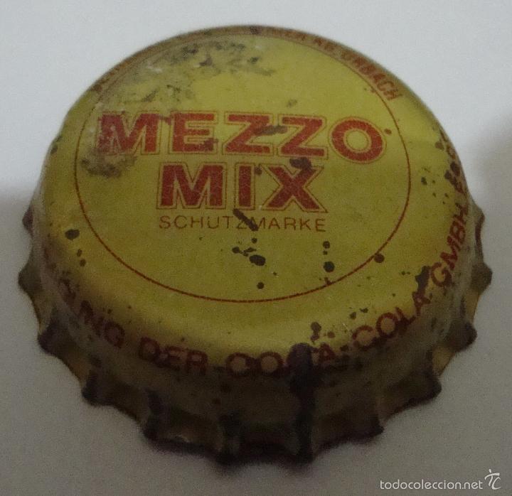 Coleccionismo de Coca-Cola y Pepsi: (TC-2) CHAPA TAPON CORONA MEZZO MIX COCA COLA ALEMANA CON CROMO DEPORTISTA PETER HUSSING