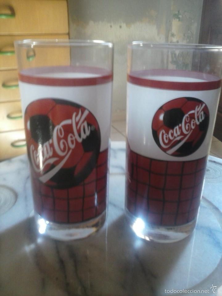 Coleccionismo de Coca-Cola y Pepsi: 2 VASOS COCA-COLA . - Foto 2