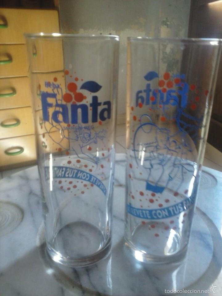 Coleccionismo de Coca-Cola y Pepsi: 2 VASOS DE FANTA . - Foto 2