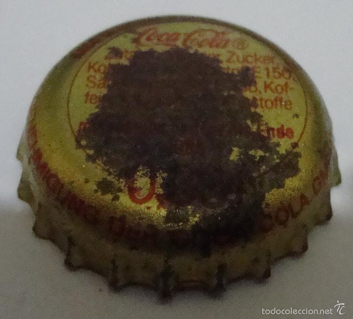 Coleccionismo de Coca-Cola y Pepsi: (TC-2) CHAPA TAPON CORONA COCA COLA ALEMANA CON CROMO DEPORTISTA WILLI KUHWEIDE