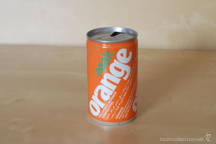 Collectionnisme de Coca-Cola et Pepsi: Lata de Naranja Raak.