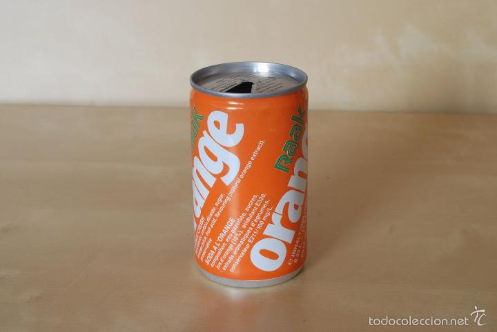 Coleccionismo de Coca-Cola y Pepsi: Lata de Naranja Raak. - Foto 2