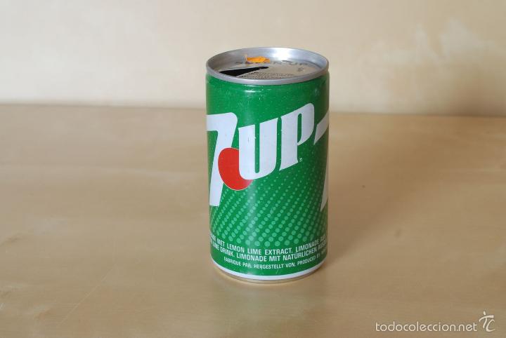 Collectionnisme de Coca-Cola et Pepsi: Lata de 7 Up.