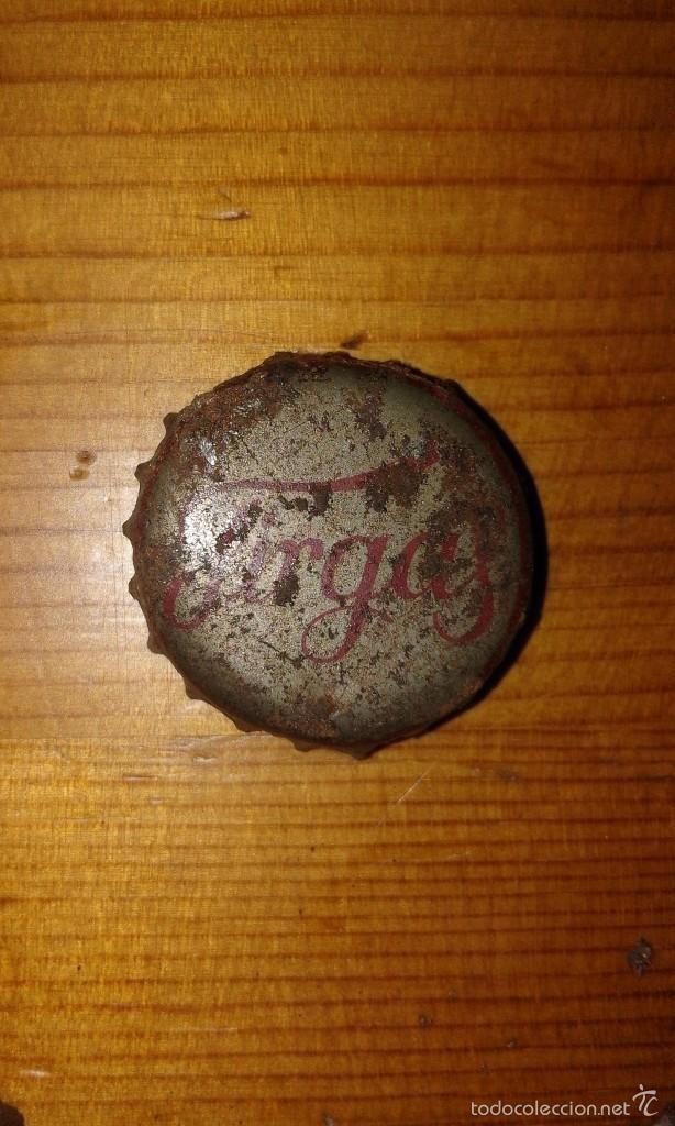 Collectionnisme de Coca-Cola et Pepsi: Vendo antigua tap&oacute;n o  chapa de Corona Crown Cap Agua Gaseosa de Firgas Gran Canaria