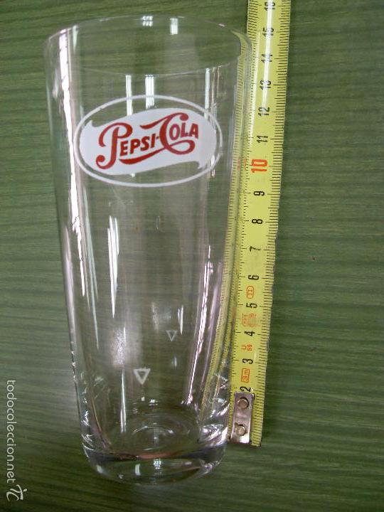 Coleccionismo de Coca-Cola y Pepsi: Antiguo vaso de Pepsi-cola - Foto 3