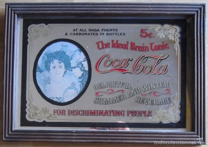 Coleccionismo de Coca-Cola y Pepsi: CUADRO ANTIGUO COCA COLA RARISIMO - Foto 1