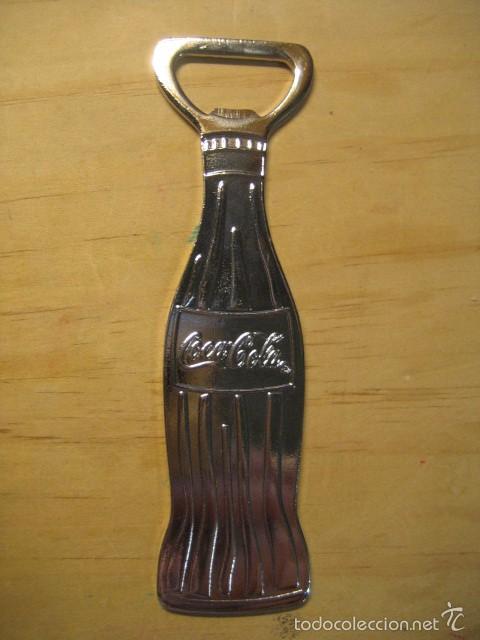 Coleccionismo de Coca-Cola y Pepsi: ABREBOTELLAS METAL COCA - COLA - Foto 1
