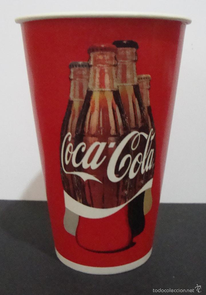 Colecionismo de Coca-Cola e Pepsi: (TC-7) VASO PAPEL CARTON COCA COLA NUEVO