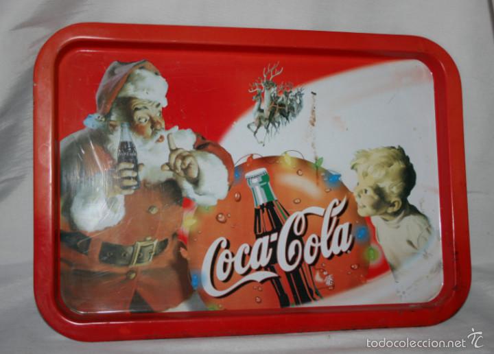Colecionismo de Coca-Cola e Pepsi: ANTIGUA Y BONITA BANDEJA DE COCA COLA A&Ntilde;OS 60