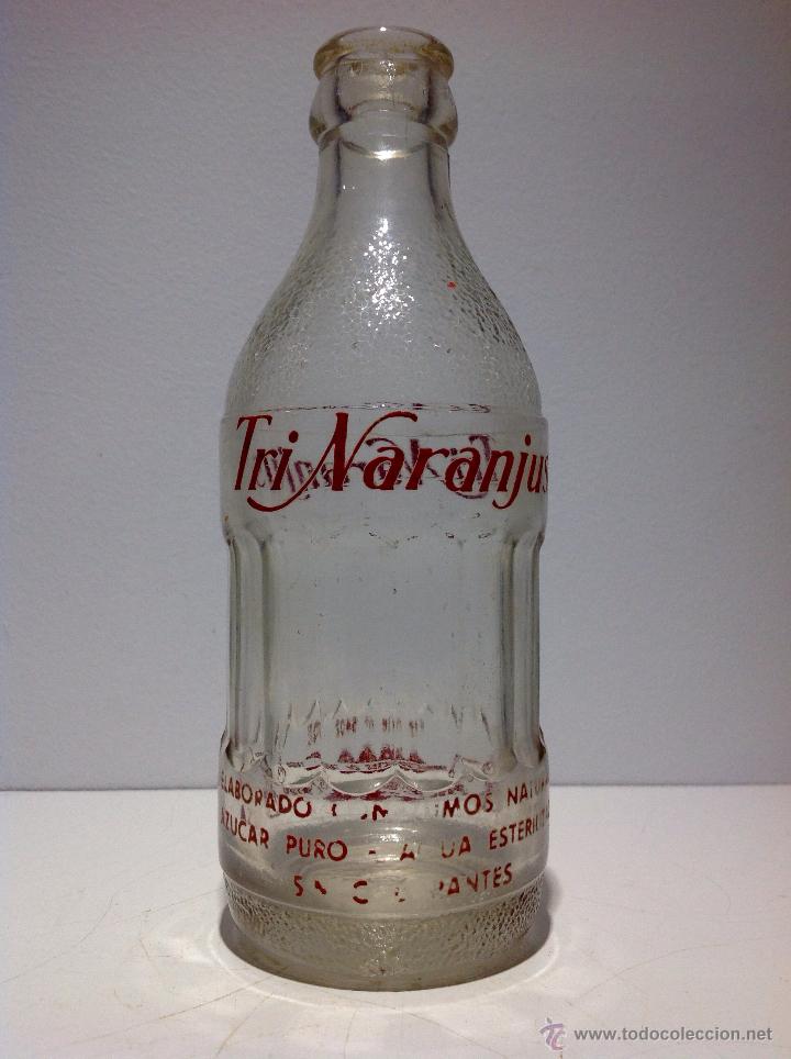 Coleccionismo de Coca-Cola y Pepsi: ANTIGUA BOTELLA DE TRI-NARANJUS - Foto 3