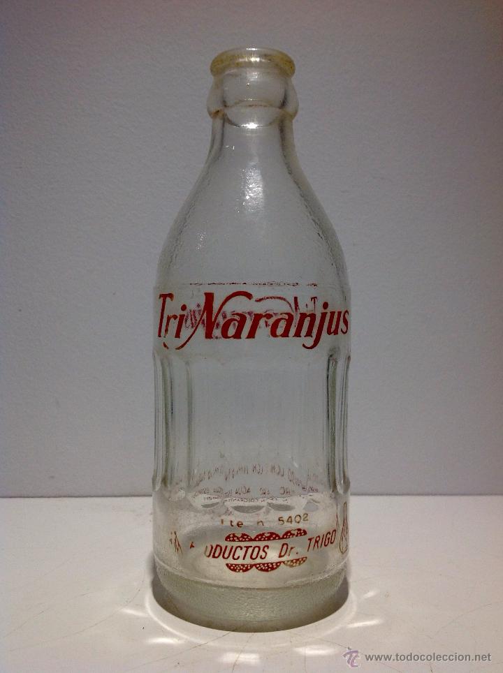 Sammeln von Coca-Cola und Pepsi: ANTIGUA BOTELLA DE TRI-NARANJUS , SERIGRAFIADA