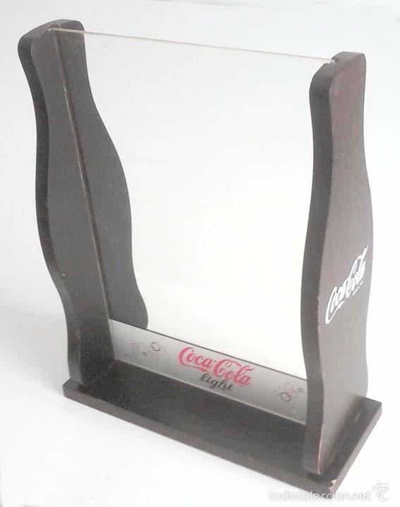 Sammeln von Coca-Cola und Pepsi: EXPOSITOR DE MADERA DE COCA-COLA