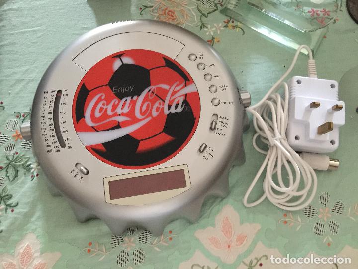 Collecting of Coca-Cola and Pepsi: Rarisimo obsequio coca cola radio reloj despertador con forma e chapa