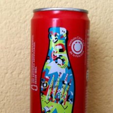 Coleccionismo de Coca-Cola y Pepsi: LATA COCA-COLA SAGRADA FAMILIA. BOTE COKE TUBO CAN GAUDI BARCELONA CATALUNYA . Lote 95856635